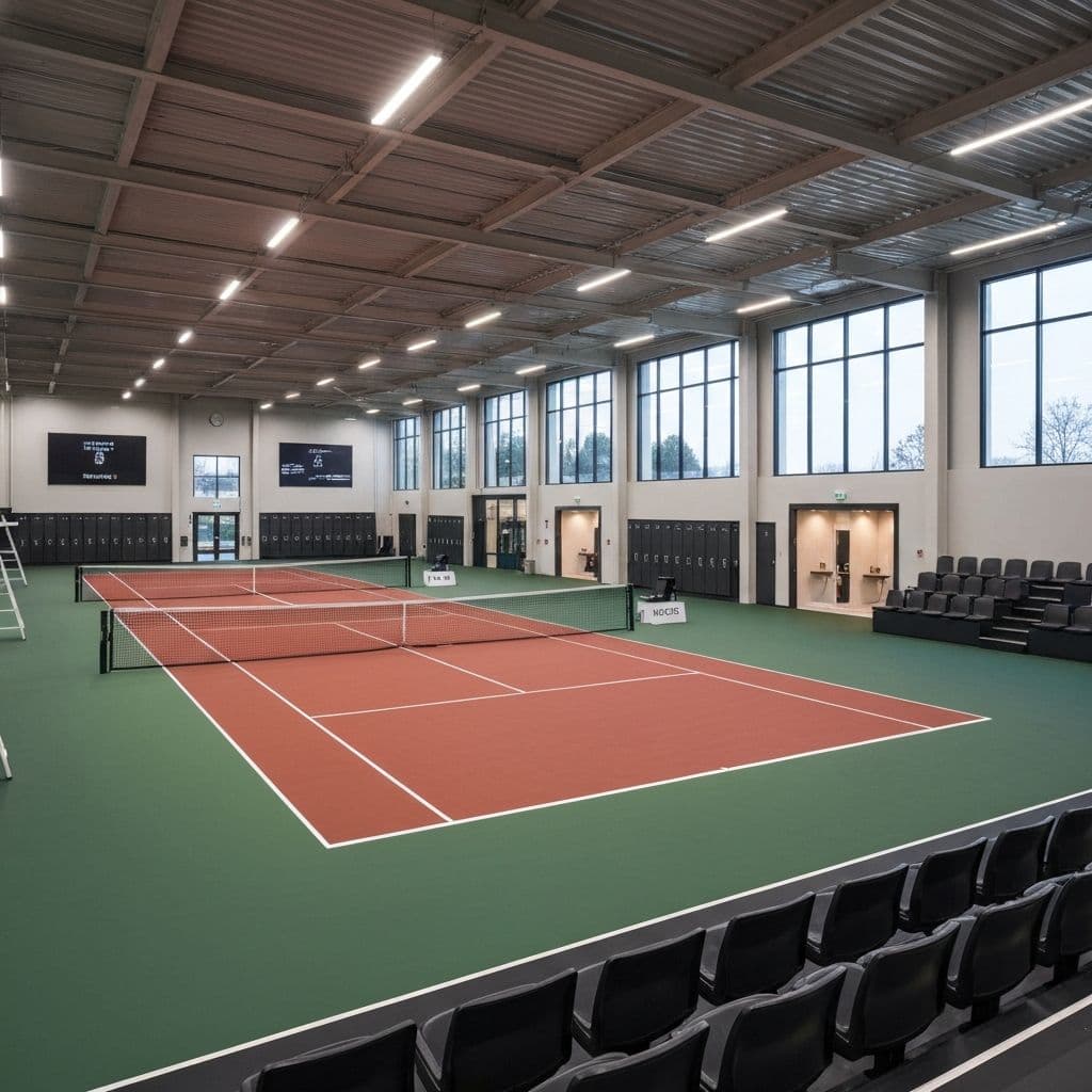 Tennis academy facility
