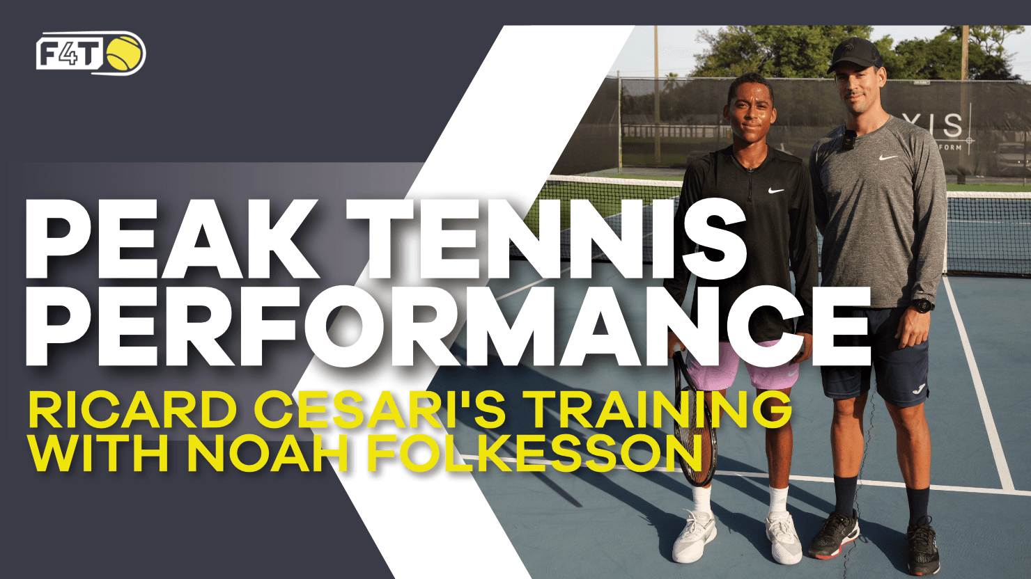 Peak Tennis Performance: Ricard Cesari & Noah Folkesson